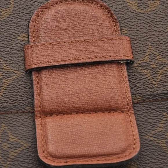 Louis Vuitton Monogram Poche Ministre Document Case Authentic Vintage 70s Model - Picture 4 of 16